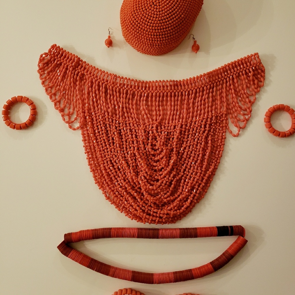 Beautiful coral bead (handmade) designs